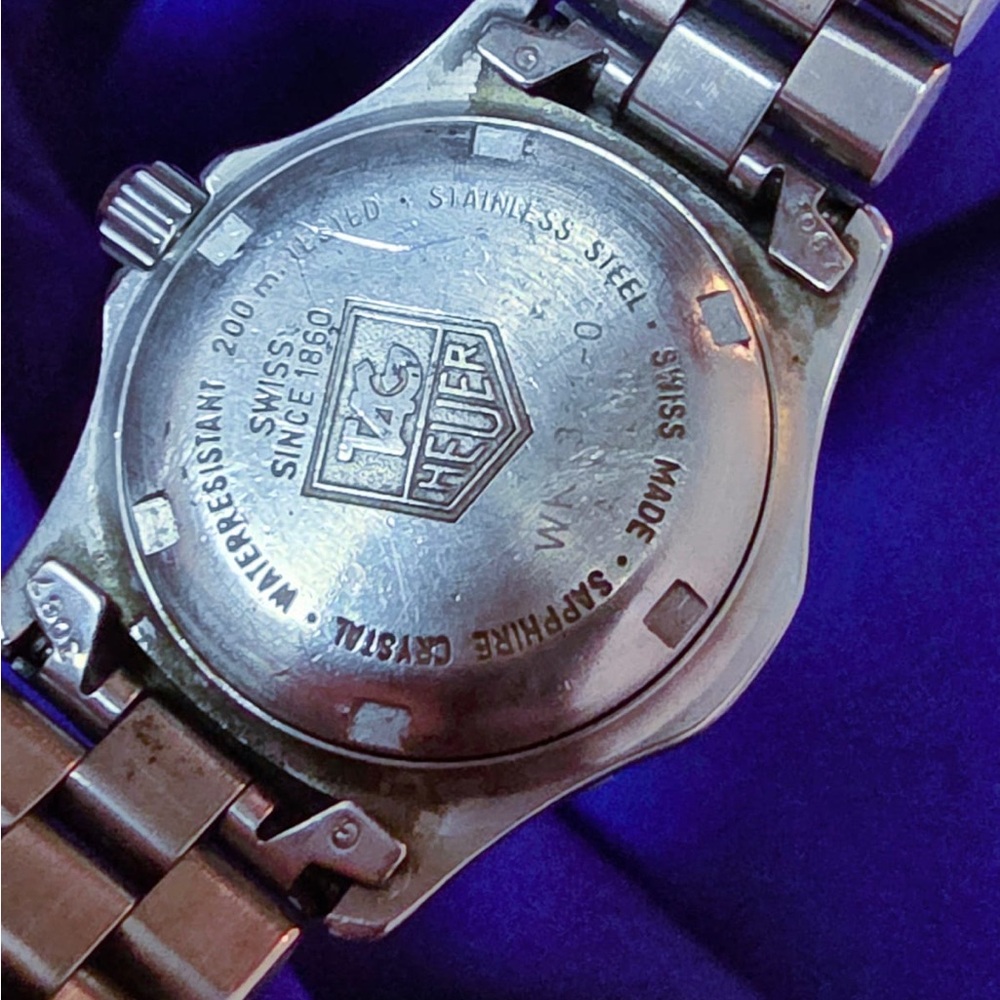 TAG Heuer Pro 2000 WK1311l Women’s watch 100% AUTHENTIC GUC - Picture 4 of 12